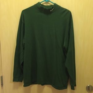 Men’s Green Nike Mock-Neck